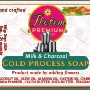 Milk & Charcoal Cold Process Soap